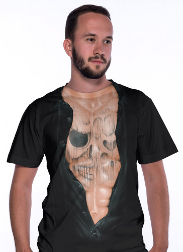 Shirt chest skull-wyp - Tulzo